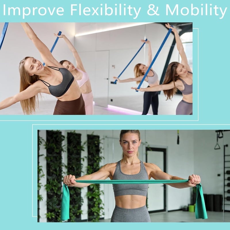 VIOXIA Pilates Kit for Home Workouts – Pilates Equipment Set with Ring, Ball, Resistance Bands, Pilates Accessories, Pilates Essentials Kit for Women, Pilates Sets for Home Exercise - Image 4